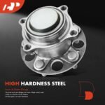 A-PremiumĀ® 2x Rear Wheel Bearing & Hub Assembly - Image 3