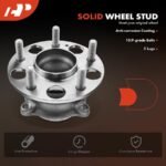 A-PremiumĀ® 2x Rear Wheel Bearing & Hub Assembly - Image 8