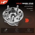 A-PremiumĀ® Rear Driver or Passenger Wheel Bearing & Hub Assembly - Image 8