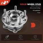 A-PremiumĀ® 2x Rear Wheel Bearing & Hub Assembly - Image 8