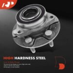 A-PremiumĀ® 2x Front or Rear Wheel Bearing & Hub Assembly - Image 3
