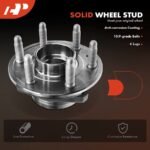 A-PremiumĀ® 2x Front or Rear Wheel Bearing & Hub Assembly - Image 8