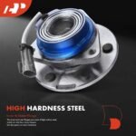 A-Premium® 2x Front Wheel Bearing & Hub Assembly with ABS Sensor - Image 3