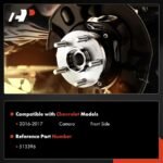 A-Premium® 2x Front Wheel Bearing & Hub Assembly - Image 2
