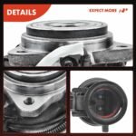 A-PremiumĀ® 2x Front Wheel Bearing & Hub Assembly with ABS Sensor - Image 8