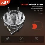 A-PremiumĀ® Front Driver or Passenger Wheel Bearing & Hub Assembly with ABS - Image 11