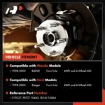 A-PremiumĀ® Front Driver or Passenger Wheel Bearing & Hub Assembly with ABS - Image 2