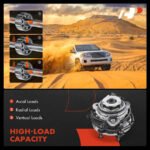 A-PremiumĀ® 2x Front Wheel Bearing & Hub Assembly with ABS Sensor - Image 6
