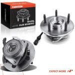 A-PremiumĀ® 2x Front Wheel Bearing & Hub Assembly with ABS Sensor - Image 11