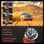 A-PremiumĀ® 2x Front Wheel Bearing & Hub Assembly with ABS Sensor - Image 5