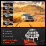 A-PremiumĀ® 2x Front Wheel Bearing & Hub Assembly with ABS Sensor - Image 6