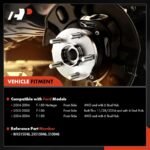 A-PremiumĀ® Front Left or Right Wheel Bearing & Hub Assembly w/ ABS Sensor - Image 2