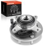 A-PremiumĀ® Front Driver or Passenger Wheel Bearing & Hub Assembly with ABS