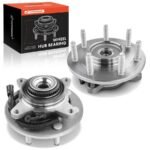 A-Premium® 2x Front Wheel Bearing & Hub Assembly with ABS Sensor