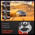 A-PremiumĀ® 2x Front Wheel Bearing & Hub Assembly with ABS Sensor - Image 5