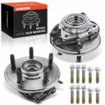 A-Premium® 2x Front Wheel Bearing & Hub Assembly with ABS Sensor