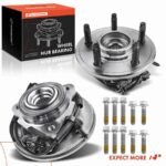A-PremiumĀ® 2x Front Wheel Bearing & Hub Assembly with ABS Sensor - Image 12