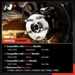 A-PremiumĀ® 2x Front Wheel Bearing & Hub Assembly with ABS Sensor - Image 2