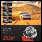 A-PremiumĀ® 2x Front Wheel Bearing & Hub Assembly with ABS Sensor - Image 6