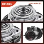 A-PremiumĀ® 2x Front Wheel Bearing & Hub Assembly with ABS Sensor - Image 8