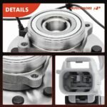A-Premium® 2x Front Wheel Bearing & Hub Assembly with ABS Sensor - Image 8