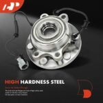 A-Premium® 2x Front Wheel Bearing & Hub Assembly with ABS Sensor - Image 4