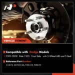 A-Premium® 2x Front Wheel Bearing & Hub Assembly - Image 2