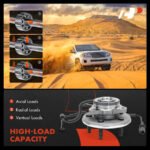 A-PremiumĀ® 2x Front Wheel Bearing & Hub Assembly with ABS Sensor - Image 6