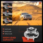 A-PremiumĀ® 2x Front Wheel Bearing & Hub Assembly with ABS Sensor - Image 5
