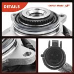 A-PremiumĀ® 2x Front Wheel Bearing & Hub Assembly with ABS Sensor - Image 7