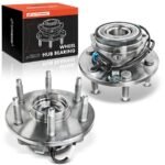 A-PremiumĀ® 2x Front Wheel Bearing & Hub Assembly with ABS Sensor