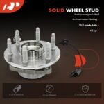 A-PremiumĀ® Front Wheel Bearing and Hub Assembly - Image 11