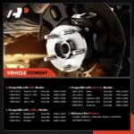 A-PremiumĀ® Front Wheel Bearing and Hub Assembly - Image 2