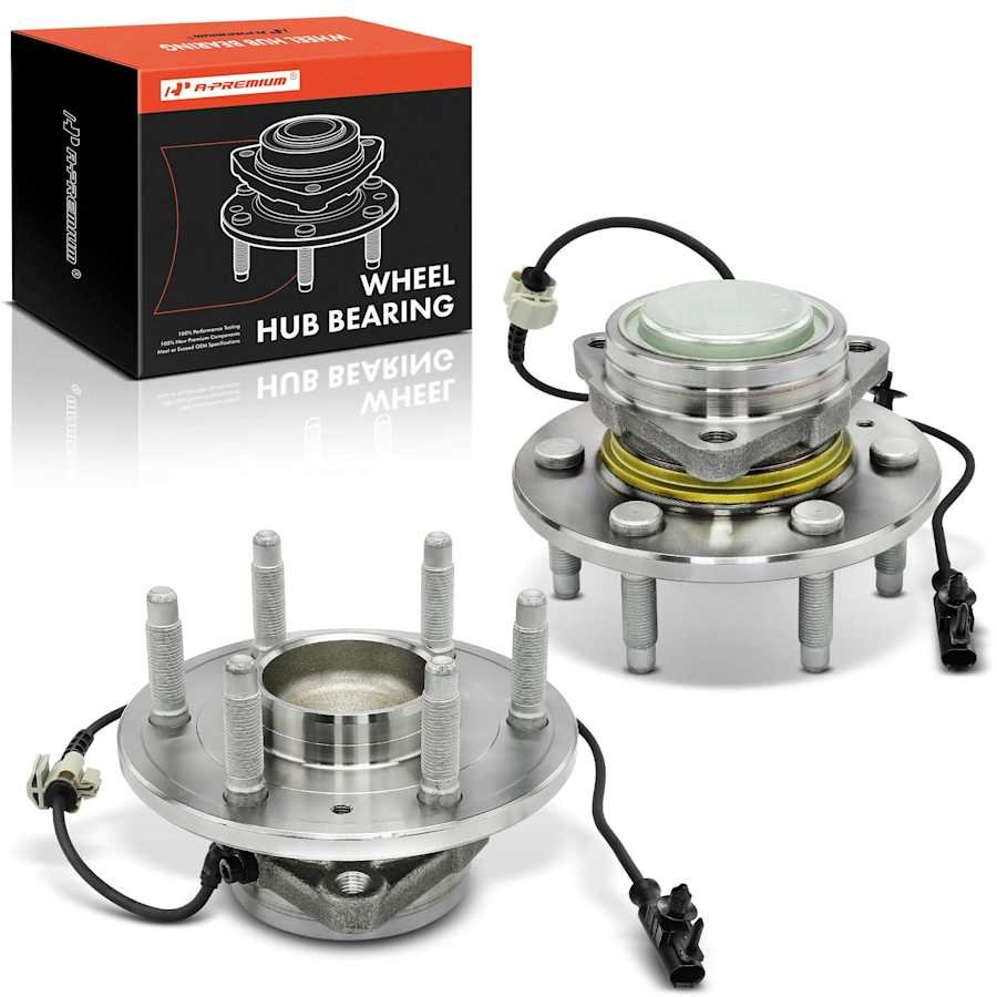 prmaphb1259_1.jpg A-PremiumĀ® 2x Front Wheel Bearing & Hub Assembly with ABS Sensor - Image 1