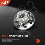 A-PremiumĀ® 2x Front Wheel Bearing & Hub Assembly with ABS Sensor - Image 3
