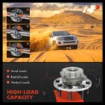 A-PremiumĀ® 2x Front Wheel Bearing & Hub Assembly with ABS Sensor - Image 5