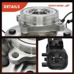 A-PremiumĀ® 2x Front Wheel Bearing & Hub Assembly with ABS Sensor - Image 7
