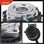 A-PremiumĀ® 2x Front Wheel Bearing & Hub Assembly with ABS Sensor - Image 7