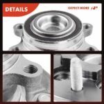 A-PremiumĀ® 2x Front Wheel Bearing & Hub Assembly with ABS Sensor - Image 7