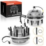A-Premium® 2x Front Wheel Bearing & Hub Assembly with ABS Sensor