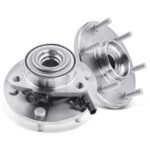 A-Premium® 2x Front Wheel Bearing & Hub Assembly with ABS Sensor