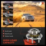 A-Premium® Pair 2 Front Wheel Bearing and Hub Assembly - Image 6