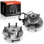 A-PremiumĀ® 2x Front Wheel Bearing & Hub Assembly with ABS