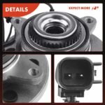 A-PremiumĀ® 2x Front Wheel Bearing & Hub Assembly with ABS - Image 8
