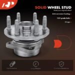 A-Premium® 2x Front Wheel Bearing & Hub Assembly - Image 9