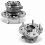 A-PremiumĀ® 2 Pcs Rear Wheel Bearing & Hub Assembly
