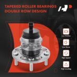 A-PremiumĀ® 2x Rear Wheel Bearing & Hub Assembly - Image 3