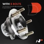 A-Premium® 4 Pcs Front & Rear Wheel Bearing & Hub Assembly - Image 6