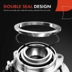 A-Premium® 4 Pcs Front & Rear Wheel Bearing & Hub Assembly - Image 7