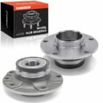 A-Premium® 2 Pcs Rear Wheel Hub Bearing Assembly